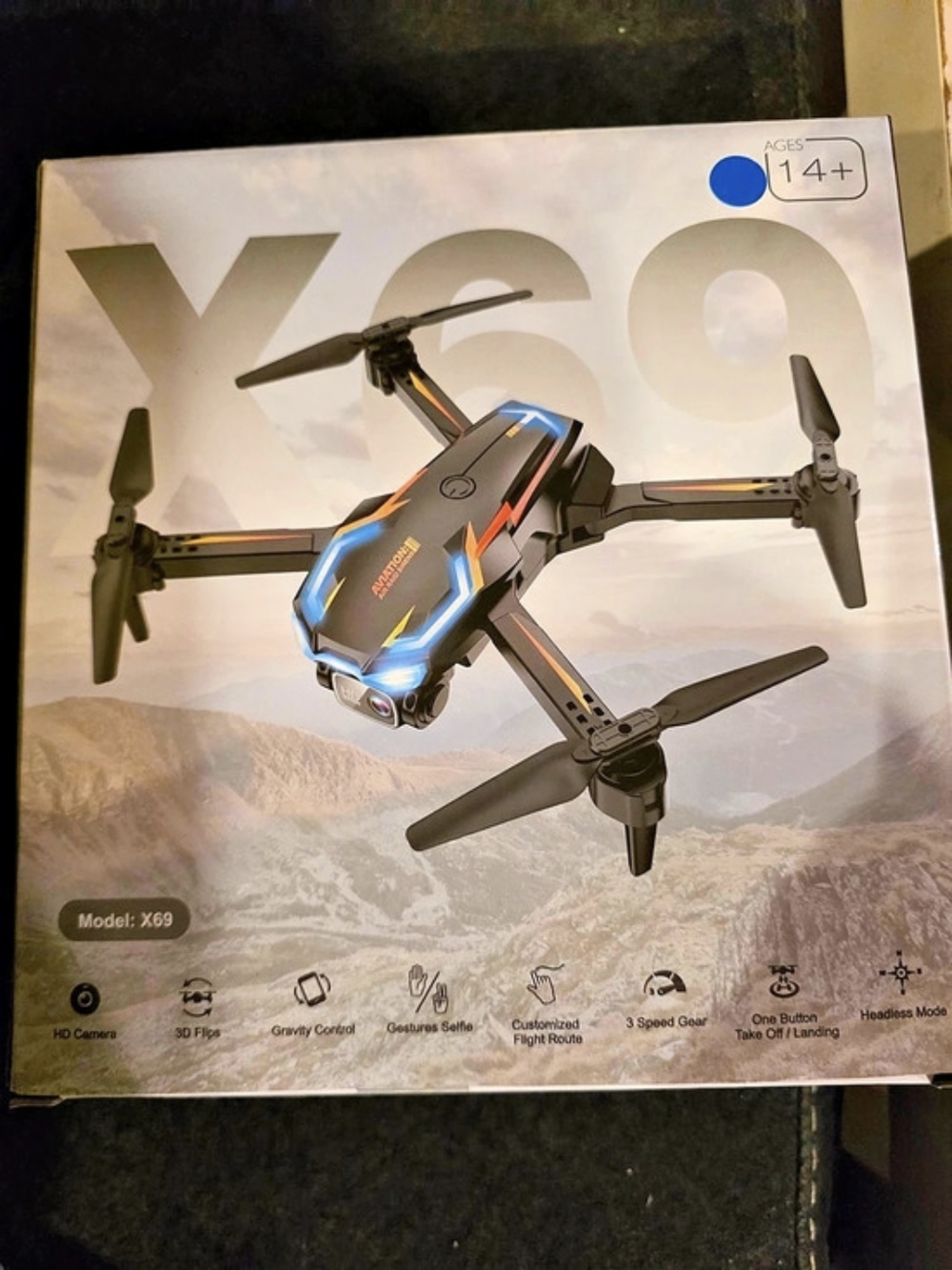 X89 FPV Drone with Remote Controller